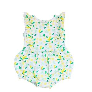 Playsuit Bubble Romper (Lemon)